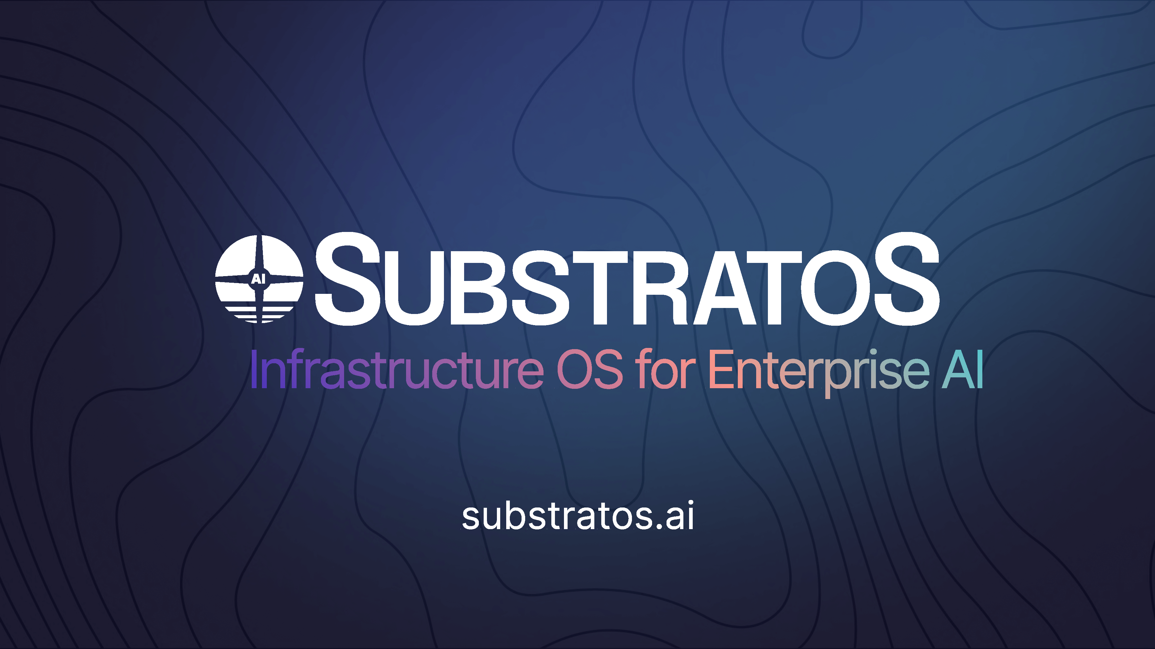 Substratos pitch deck – Title slide